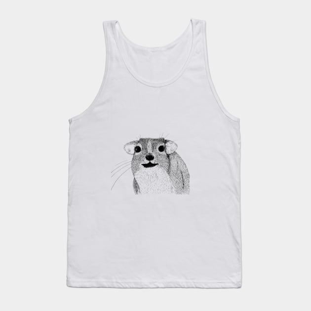 Bush Hyrax Tank Top by jitkaegressy